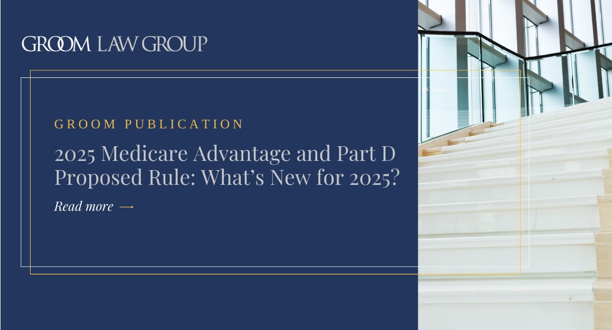 2025 Medicare Advantage and Part D Proposed Rule What’s New for 2025